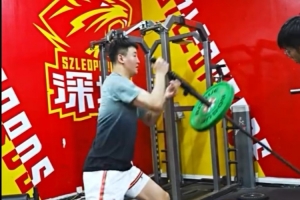 伤停一年的“大狙”顾全已恢复力量训练 预计9月开始球场训练