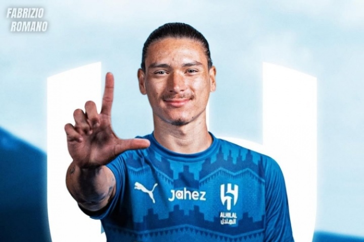 即将HWG！罗马诺：努涅斯加盟新月很快敲定，转会费5300万+浮动