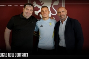 官方：阿斯顿维拉与32岁左后卫迪涅续约至2028年