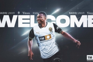 西媒：瓦伦西亚希望再次租借萨迪克，上赛季后半程出场19次进6球