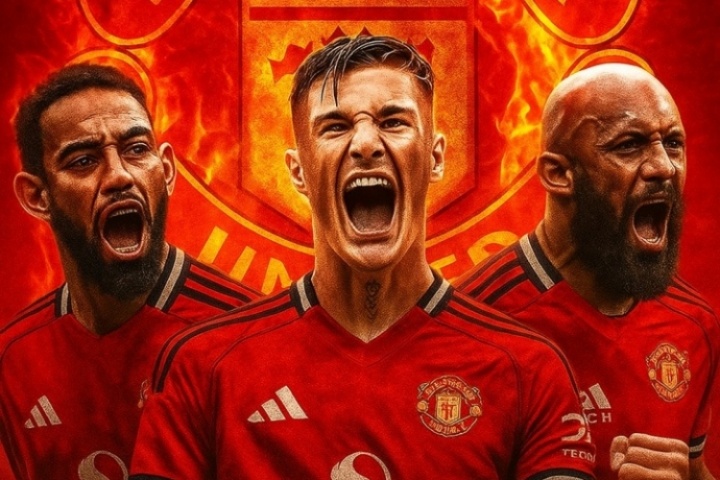 曼联一个转会窗砸2.2亿 集齐塞斯科-库尼亚-姆贝莫三叉戟