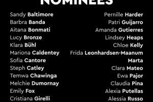 女足金球奖30人候选：邦马蒂、普特拉斯领衔，阿森纳女足7人入选