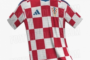 克罗地亚队新球衣设计：保留传统方格图案，融入格拉哥里字母