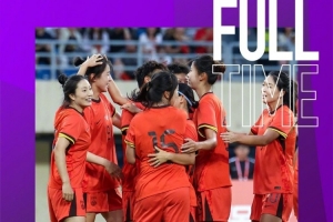 U20女足亚洲杯预选赛：中国队7-0战胜柬埔寨队，取得两连胜