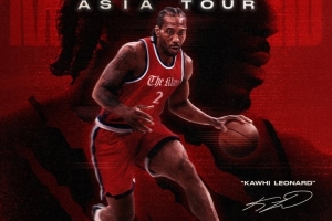 美媒：莱昂纳德预计在亚洲行时访问中国 杨瀚森也一同前往