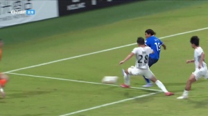 中国姆巴佩20岁混血球员苏宇亮禁区连过5人破门，技惊四座！