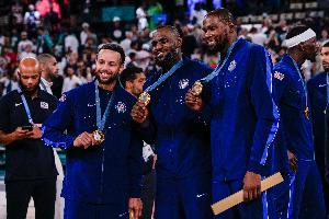 帕金斯：美国队28年奥运会夺金概率为50% 他们会想念詹杜库