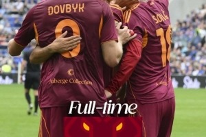 季前赛豪取4连胜！罗马1-0埃弗顿，苏莱打进全场唯一进球