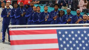 凯尔特人官推：塔图姆同一赛季一阵+总冠军+奥运金牌 历史第四位