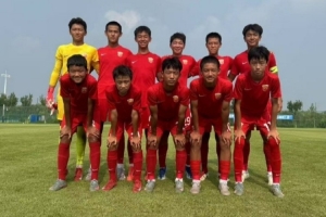 第四届中国青少年足球联赛U15组总决赛 海港U15队2-1晋级全国16强