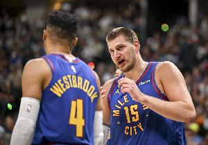 18年约基奇用时14分33秒达成历史最快三双 前十快与威少各包揽3次