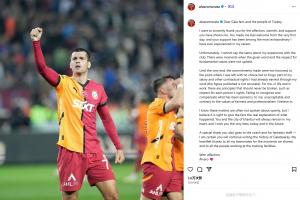 莫拉塔炮轰加拉塔萨雷：不守承诺，我被迫放弃赚得的部分薪资