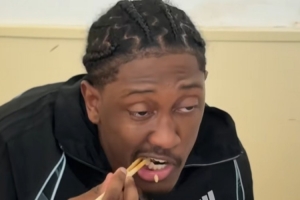 入乡随俗~杰伦威中国行与曹岩曹芳同桌吃火锅 筷子用得有模有样