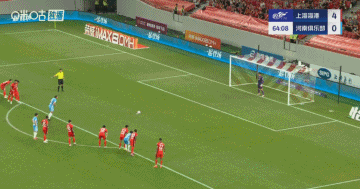 纳萨里奥造点，卡多索点射破门，河南扳回一球仍1-4落后海港