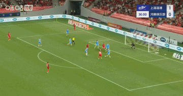 半场完成传射！第36分钟，维塔尔远射破门，海港2-0领先河南