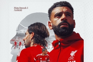 新赛季来了！利物浦官方晒海报预热英超首轮，萨拉赫等多人出镜