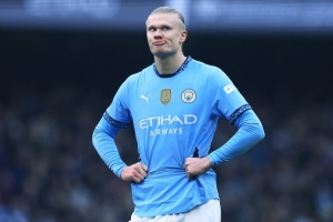 场均1球，哈兰德在最近4场代表曼城出战的比赛里打进4球