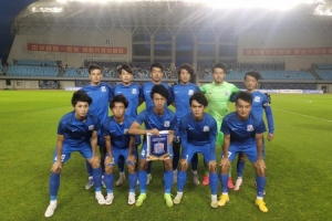 中国足球青少年精英联赛（U21组）第12轮：上海申花1-1大连英博