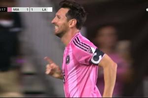 复出即破门！ 梅西闪转腾挪连过2人+远射，迈阿密84分钟再度领先