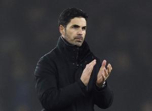 阿尔特塔对曼联已取得8场胜利，在对阵的英超球队里胜场仅次狼队