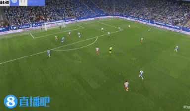 这球漂亮！米拉回头望月破死角，西班牙人2-1反超马竞