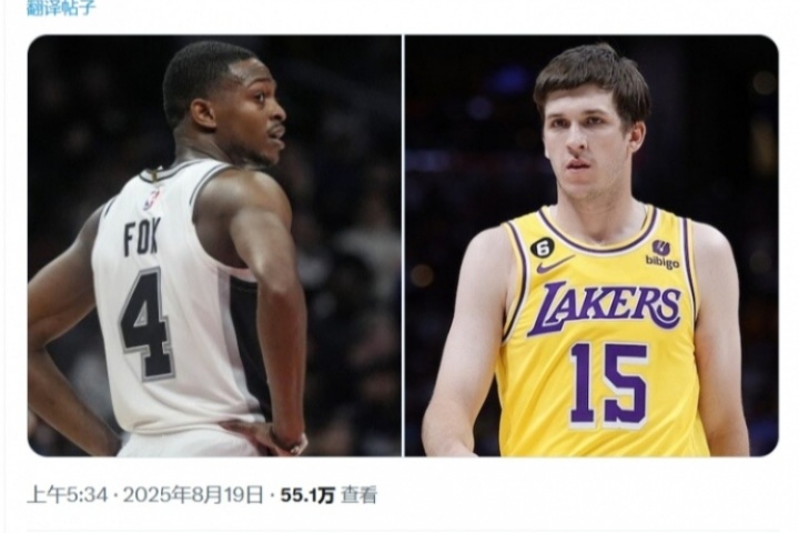 网友热议里夫斯&福克斯2K能力值同为85：太疯狂了 福89里最多82！