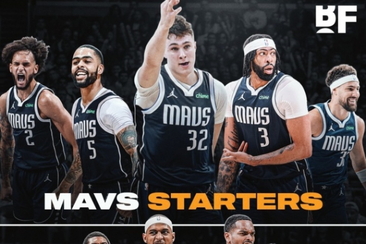 如此雄厚锋线实力！B/F晒独行侠阵容：这支球队能走多远？