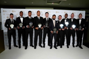 邮报：萨拉赫三次荣膺PFA年度最佳创历史 罗杰斯获最佳年轻球员