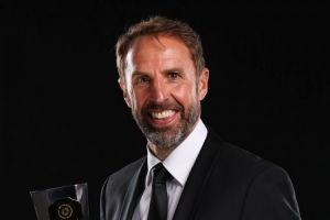 官方：前英格兰队主帅索斯盖特获PFA卓越贡献奖