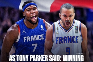 亚布塞莱：如帕克所说 在NBA夺冠很棒 但在法国夺冠是另一番意义