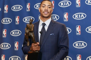 罗斯7年公牛生涯场均19.7分6.2助 斩获最佳新秀&历史最年轻MVP