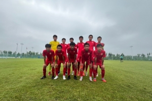上海海港U15 7-0大胜陕师大附中U15，以第15名结束本届中青赛