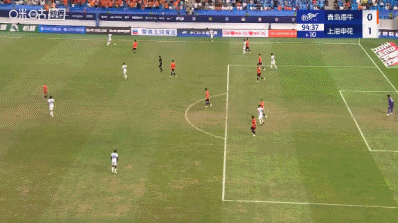 叕是他！陈晋一下底传中，38岁于汉超第95分钟抢点破门！