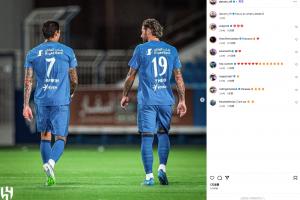 砍瓜切菜！努涅斯头球破门，代表新月连续三场友谊赛破门