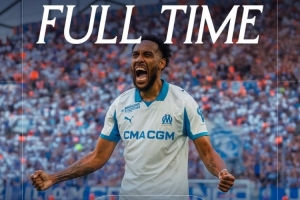 奥巴梅扬双响&格林伍德点射！马赛5-2巴黎FC，取得新赛季法甲首胜