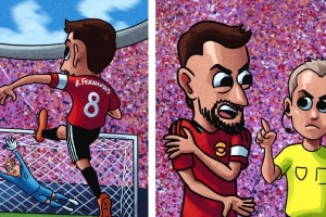 今日趣图：沙特报价一亿，B费两手一摊：“我才值这么点儿？”