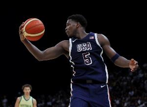 哈登预测28年奥运会美国队阵容：布克 华子 塔图姆 布朗 阿德巴约