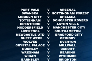 英格兰联赛杯第三轮抽签结果揭晓，利物浦将对阵南安普顿