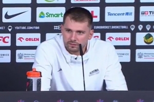 东契奇谈休赛期减重：没什么不同 可能只是没那么累 稍微快一点