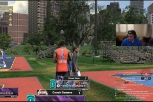 杀人诛心哈利伯顿直播玩2K 网友“亚历山大”过来偶遇