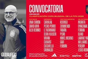 西班牙国家队名单：亚马尔领衔，卡瓦哈尔&罗德里回归 莫拉塔入选