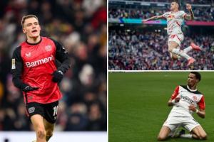 齐聚英超！德甲→英超：维尔茨+埃基蒂克+舍什科+哈维-西蒙斯…