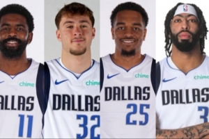 Stein：我认为独行侠新赛季会实验弗拉格打2华盛顿打3的首发阵容