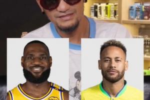 詹姆斯和内马尔谁长得更像你？张震岳：内马尔，比较帅啊