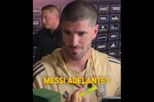 德保罗：当梅西决定离开时，他已为阿根廷付出了一切、赢得了一切