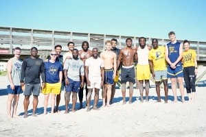 你们不进步谁进步！马瑟林&内史密斯等6位步行者共同训练！