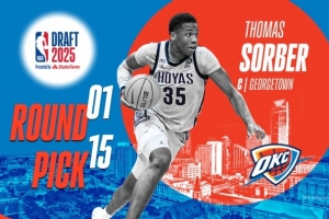 雷霆15号秀惨啊！索伯因伤提前结束大一赛季 因ACL撕裂新赛季报销