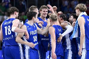 芬兰连续两届挺进欧锦赛8强 上次1/4决赛输给最后的冠军西班牙