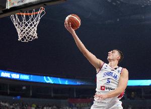 球队爆冷一轮游！约维奇欧锦赛场均12.8分 三项命中率60/52/92%