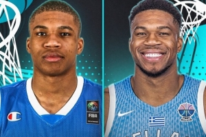 FIBA欧锦赛官方晒字母14-25年国家队图：没人能像他一样